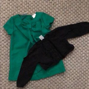 Dress set- worn once! 3-6 month. Great condition.